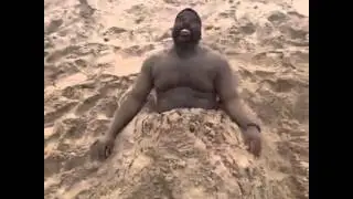 Zombie on the beach