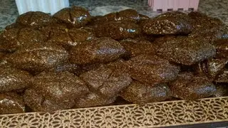 معسلات رمضان/مقروط بالسميد والسانوج معلك وهشيش صحي في هاد الجو البارد جربيه وردي علية