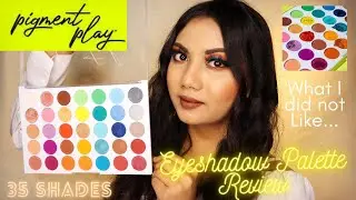 Pigment Play Arcoiris 35 Pan Eyeshadow Palette Review & Swatches || *New* Brand