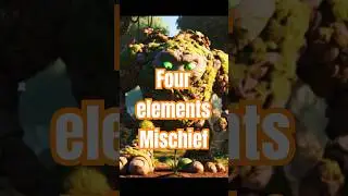 4 element characters (Whisp,Ripple,Flare & Terra) #animated #fourelements #randomness #conceptart