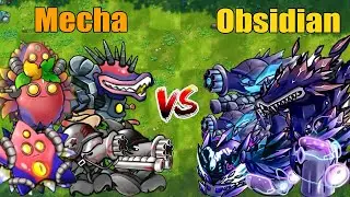 PVZ 1 Fusion 2.8 Challenge!! Team Mecha VS Team Obsidian VS 300 Zombie Random - Who Will Win?
