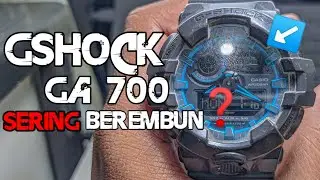 G SHOCK GA-700 Sering keluar embun❓pakai cara ini embun langsung hilang dan gak berani datang lagi‼️