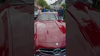 Historischer Mercedes 300 Sl mit Fl&uuml;gelt&uuml;ren #oldtimer #rastede #mercedesbenz # fl&uuml;gelt&uuml;ren