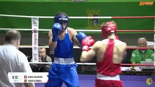 2024 National U18 Championship 71kg Tadhgh O'Donnell (4 Kings) v Charlie Valsbergs (Cherry Orchard)