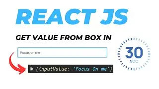 Mastering React Js: Unleash The Power Of Input Fields In Just 30 Seconds