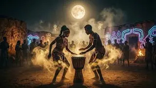 🌍🔥 CHAMADA ANCESTRAL — Quando os tambores despertam a memória do povo 🔥🌍