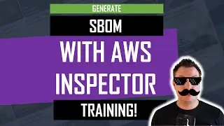 How to generate SBOM in AWS Inspector