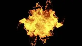 4K Fire light Splash Overlay Effects for Logo Reveal Intro Video