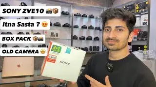SONY ZVE10 | 1 MONTH OLD | ITNA SASTA | BOX PACK | Second Hand Camera Market | Old Dslr Camera 📸📍