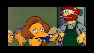Manguera Skiner  T3 Ep 4 El peque&ntilde;o padrino simpson