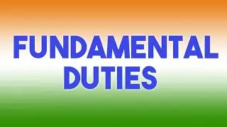 Fundamental Duties | Article 51A| Tamil | Indian Constitutional law | Dr.A.C.Nakshathra