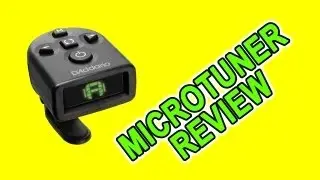 Guitar Tuner Review - NS Micro Tuner by D'Addario Planet Waves - Clip On Acoustic & Electric