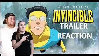 A COOL NEW SUPERHERO SERIES | Amazon's Invincible Trailer Reaction