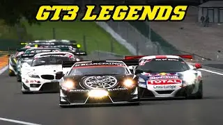 GT3 Legends races at Spa 2025 | Z4, R8, R35, Gallardo, 458, 997.2, mp4-12c & Vantage V12