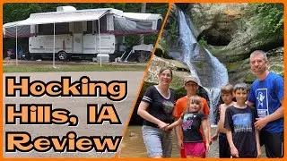 Hocking Hills State Park Campground Pop Up Camping Review!