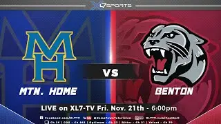 Mountain Home Bombers vs Benton Panthers  (Football) - 2nd Round 6A Arkansas Playoffs
