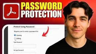 How To Protect A PDF File With A Password In Adobe Acrobat DC (Tutorial 2026)