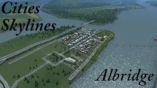 Cities Skylines : Speed Build - Albridge Part 13 (Downtown)