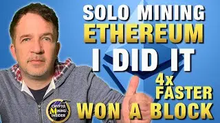 SOLO MINING ETHEREUM - WINNER !!! ⚡ 4x Faster | LUCKY ~ 2.5 Weeks of Solo Mining PAID OFF 💰