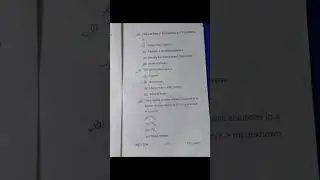 Previous Year Paper for Complex Analysis andOptimization(CORE-12) / Semester - 5 /SKMU /Maths Honors