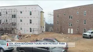 Sen. John Boozman tours new Patriot Park in Fayetteville