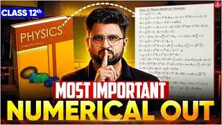 Class 12 Physics 2026 🔥Most Expected Numericals And Questions Class 12th Physics Boards 2026
