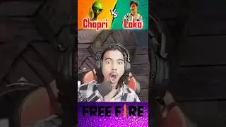 Chapri Hacker Vs Laka Gaming 🔥😈 #shorts #ytshort #gaming #freefire