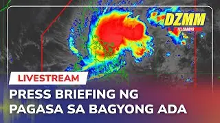 LIVE: 11AM PAGASA briefing on TS Ada | DZMM Teleradyo (17 January 2026)