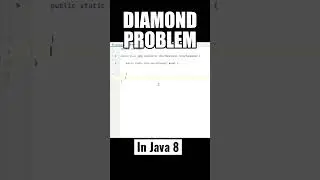 Java programs for interview || How to solve Diamond Problem of interface in java 8? 