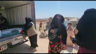 2024/7/17م(ثلج ) قدمت  في الديوانية السادسة والاولى  بريف ادلب  بتبرع اهل الكويت