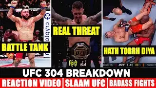 UFC 304 RECAP BREAKDOWN and REACTION Video in Urdu Hindi | Slaam UFC