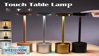 Classic Table Lamp USB Rechargeable Night Light Touch Desk Bedside Hotel