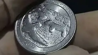 @2060-MOEDA AMERICANA QUARTER DOLAR 2017-P-WASHINGTON QUARTER.