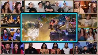 YouTubers React To VI AND JINX VS WARWICK | Arcane S2 Ep 9 Finale Vi & Jinx Team Up Reaction Mashup