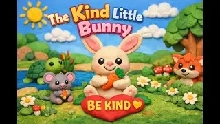 The Kind Little Bunny 🐰 | Claymation Story for Kids About Kindness   #ClaymationStory#KidsLearning