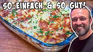 Schneller Maultaschenauflauf &ndash; in 20 Minuten im Ofen & mega lecker!
