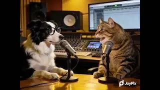 My Dog & Cat Started a Podcast&hellip; with AI | Talking Pet Lip Sync Demo