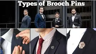 BROOCH PIN | Types Of Brooch Pins | Lapel Pin, Tac Pin , Pin Type | DAccessories