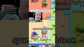 jynxzi reach's emote limit #clashroyale #jynxzi #emote #bm