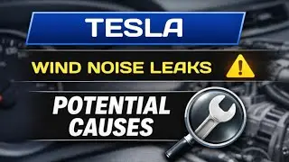 Утечки воздуха из-под уплотнителей окон Tesla и шум ветра &ndash; объяснение потенциальных проблем.