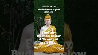 2ft Golden Buddha for Sale #buddha #buddhastatue #buddhasonline #crafts #handicrafts #resinBuddha