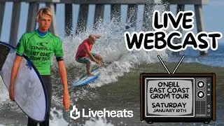 0'Neill East Coast Grom Tour 2026 Stop #1 Jacksonville Beach, FL
