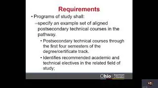 Career Technical Education's Program of Study Overview