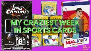 MY CRAZIEST WEEK IN SPORTS CARD COLLECTING 😳