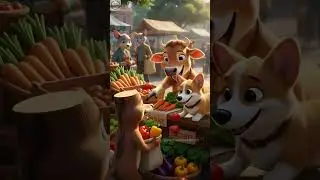 bachhda aur puppy #trending #viral #3d #cartoon #animals #dog #animation #anime #viralvideo