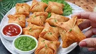 اس ریسپی کو بنانے کے بعد آپ اتنے ماہر ہوجائیں گے بازار کے سموسے بھی پھیکے لگیں گے❣️Teatime Snacks