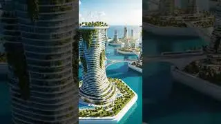 Крупнейший в мире плавучий город 🌊🏙️ | Будущее на воде