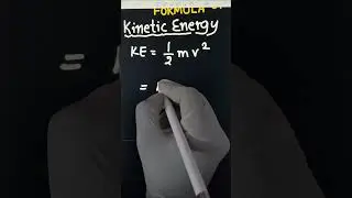 trick To find dimensional formula of Kinetic energy #class11 #physics #dimensions 😊