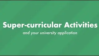 Super curricular activities