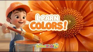 Colors and Vocabulary Song for Toddlers | Solavi Kids TV